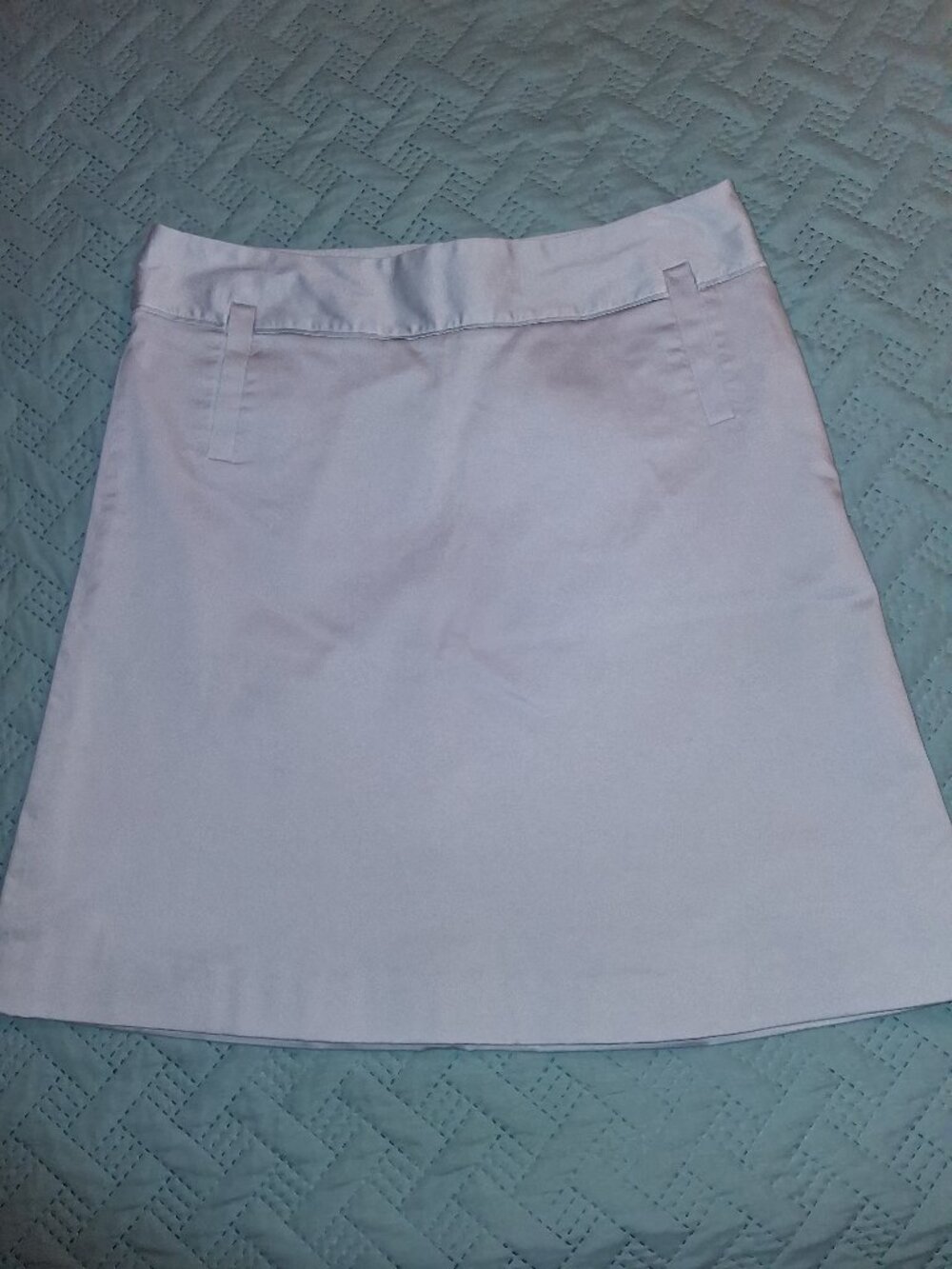 Merona Light Gray/Silver Skirt-size 14